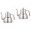 2Pcs Heat-Resistant Silver Strainer Kettle with Filter for Tea Brewing 4