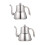 2Pcs Heat-Resistant Silver Strainer Kettle with Filter for Tea Brewing 7