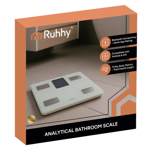 Smart Bathroom Scale, Body Composition Analysis, 226kg Capacity 2