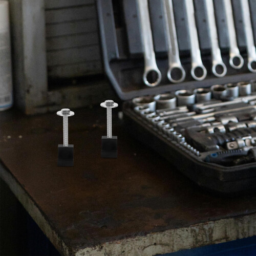 2-Pack Truck Toolbox J-Hooks Mounting Kit Fastening Hardware for Easy Installation 2