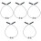 5Pcs Glasses Strap Retainer Assorted Color Eyeglass Holder Around Neck 2
