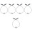 5Pcs Glasses Strap Retainer Assorted Color Eyeglass Holder Around Neck 3