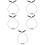 5Pcs Glasses Strap Retainer Assorted Color Eyeglass Holder Around Neck 6