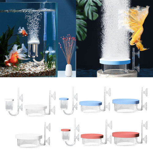 Akvarium Luftsten Sugekop Diffuser Luftsten Ilt Diffuser Fiskeboblere Iltsten Nanoboblesten 1