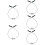 5Pcs Glasses Strap Retainer Assorted Color Eyeglass Holder Around Neck 9