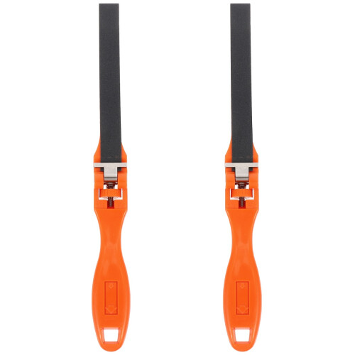 2Pcs Adjustable Plastic Sandpaper Holders Manual Clips for Polishing 1