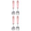 2Sets Durable Pink Baby Spoon Fork Set Stainless Steel Child Tableware 5