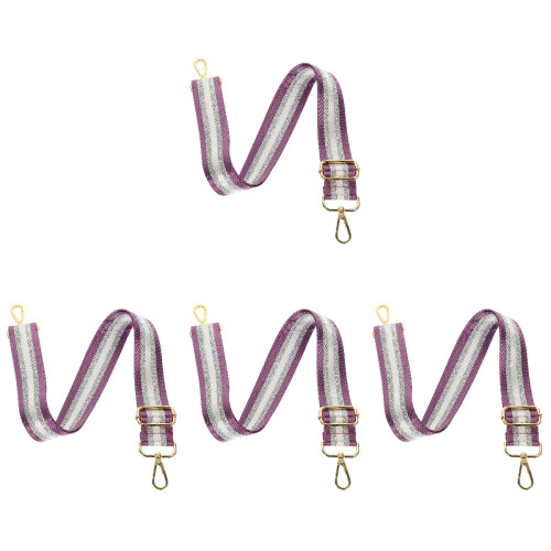 4Pièces Violet Large Pour Sac Croix Corps - Remplacement Facile