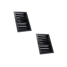 2Pièces Plateau Porte Jetons Poker Plastique Noir Design Robuste