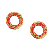 2Pièces Coussin Soutien Bols Sonores Coton Décoratif Coloré