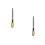 2Pcs Flat Hand File Sharpening Tool with Handle Multi-Color Metal File 4
