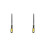 2Pcs Flat Hand File Sharpening Tool with Handle Multi-Color Metal File 7