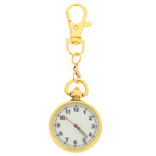 2Pcs Clip on Night Glow Nurse Pocket Watch Multi Color Buckle Design