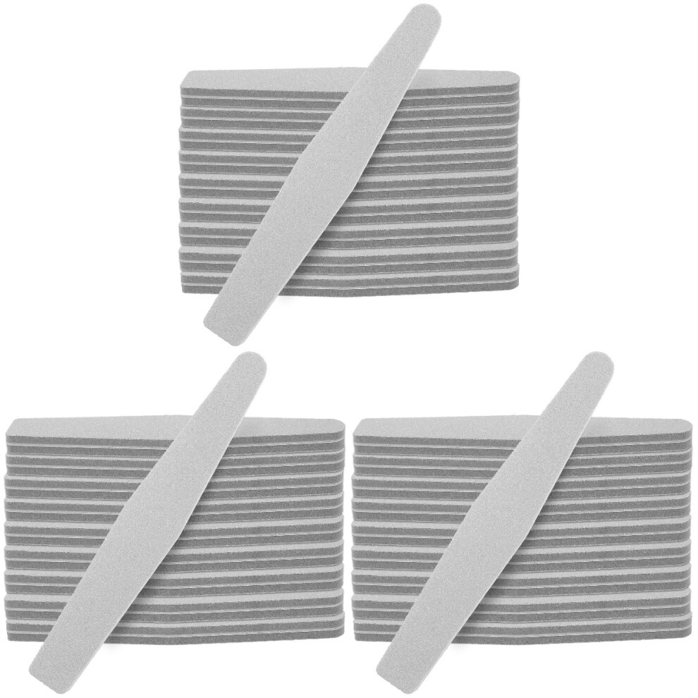 Iplusmile Grey 30Pcs Reusable Sponge Nail Files For Finger And Toenail Care