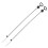 2pcs Metal Recliner Spring Cable Pull Handle D Ring Replacement for Universal Sofa and Couch Black 4
