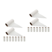 20Pcs Travel Size Lint Rollers Extra Sticky for Pet Hair Removal White