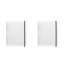 2Sets Clear PP Photocard Organizer Binder for Office and Photo Albums