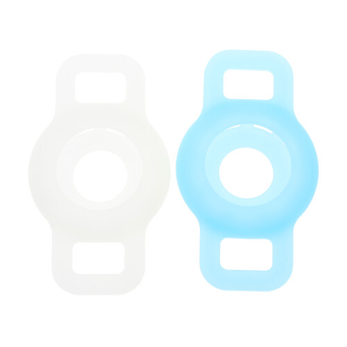 6Pcs Durable Collar Tracer Silicone Covers for Pet Protection