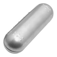 Metal Glasses Case Hard Shell Silver Protective Eyewear Storage