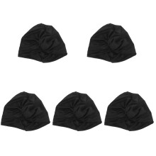 5Pcs Lightweight Swimming Caps for Women Durable Chinlon Material