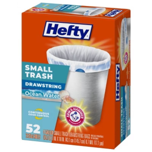 Hefty Ocean Water Müllbeutel – Klein – 52 Stück 2