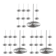60Pcs Silver Tea Pot Filters Stainless Steel Strainers for Brewing
