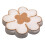 Daisy-dekorationspude - Sød blomsterformet pude til sofa, seng, siddepude 2