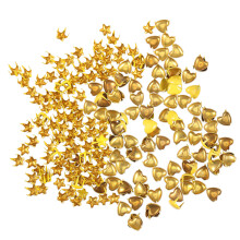 600Pcs Yellow Doll Clothes Claw Rivets DIY Decorative Studs for Crafts