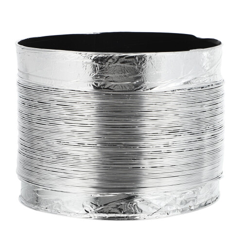 2Pcs Kitchen Exhaust Hose Aluminum Foil Double-Layer Telescopic Vent