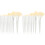 2Sets White Blending Makeup Brushes for Women Eyelash Beauty Tools 1