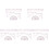 15Sets Lightweight Pink Plastic Drawing Triangle Rulers for Students 1