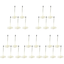 25Pcs Gold Memo Holder Spikes Multipurpose Receipt Organizers