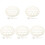 5Sets White Multi-Hole Dumpling Maker Press for Kitchen Household Use 1
