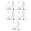 100Pièces À Triangulaires Transparents Pour Cuisine 1
