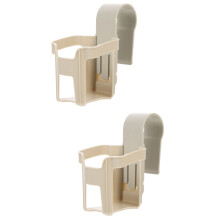 2Pièces Support Plastique Fixation Facile Pour