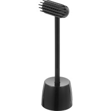 Pet Grooming Brush For Cats Massaging Black 1pcs