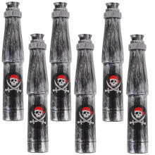 30Pcs Kids Telescope Plastic Pirate Toy Coffee Accessories