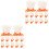 24Pcs Egg Storage Cups Stand White Egg Holders for Breakfast 1