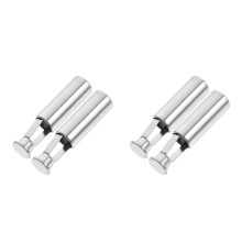 8Pcs Portable Silver Zinc Alloy Clasps DIY Buckle for Shoe Laces Hats