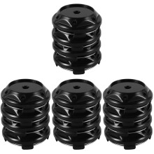 16Pcs Auto Wheel Center Caps Black ABS Car Rim Hub Caps Vehicle Covers