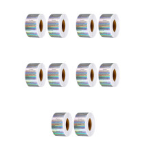 Holographic Candle Tin Warning Stickers DIY Craft Labels