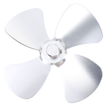 3Pcs Silver Stove Fan 4- Aluminum Heat Powered Replacement