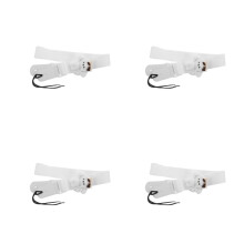 4Pcs Adjustable Plush Dog Guitar Straps Soft Comfortable Bass Ukulele