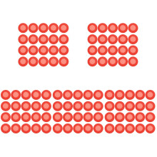 100Pcs Red silicone Covers for Stethoscope Head Protection