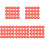 100Pcs Red silicone Covers for Stethoscope Head Protection 1