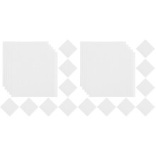 400Pcs Disposable White Paper Bags Food Grade for Festival Candy Gift