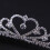 Mädchen-Haarreif mit Strasskrone, Silber, 1 Stück 4