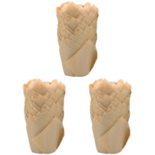 300Pcs Light Yellow Baking Cupcake Wrappers Oil-Proof Durable Liners