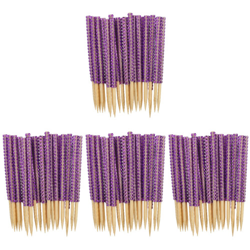 120Pcs Candy Sticks for Party Fruit and Cake