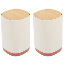 2Pcs Frosted Pink Floss Holder Toothpick Box for Kitchen and Bar